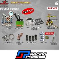 Gambar READY STOCK BALI Paket Touring 6 Bore UP R15 VVA-Head Porting-Block-Piston-Kruk AS-Ecu dari Prisnore undefined 2 Tokopedia