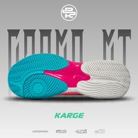 Gambar Sepatu Voli Karge Bromo MT (Mid) - Pink/Tosca, 38 dari psksport undefined 4 Tokopedia