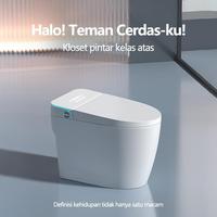 Gambar STOK READY Closet duduk otomatis Luxury Smart Kloset Duduk Siram Toilet Kursi Tampilan LED Definisi Tinggi Remote control nirkabel/multifungsi Smart - Model Luxury dari CV JAZATA undefined 2 Tokopedia