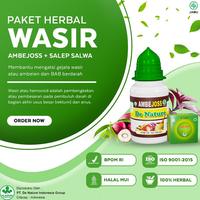 Gambar PRODUK ORIGINAL Obat Wasir Ambeien Ambeyen Bab Berdarah Fistula Ani Hemoroid Anus Bengkak Anus Keluar Ambeien Luar Dan Dalam Untuk Pria Wanita De Nature Garansi Asli Original Ambejoss Dan Salep Salwa De Nature - AMBEJOSS+SALWA dari CV POTBOND undefined 1 Tokopedia