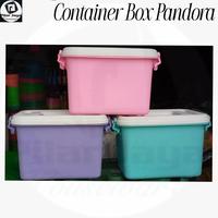 Gambar Container Box Pandora Pastel (10ltr) - Biru Muda dari Pilar Jaya Housewares undefined 1 Tokopedia