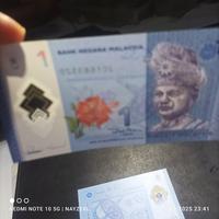 Gambar Polymer 1 Ringgit Malaysia Koleksi Uang Asing Asli Masih Gress dari CUKANG KAYU SHOP undefined 2 Tokopedia