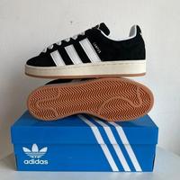 Gambar Sepatu Casual Campus 00'S Black White Suede Original 100% Adidas official store - Hitam, 39 dari Sneakers Store ID undefined 4 Tokopedia