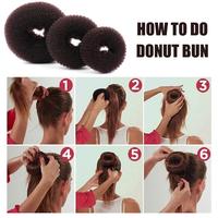 Gambar Hair Bun Donat Sanggul Cepol Rambut Korea Kuncir Rambut Sanggul Cepol Anak Perempuan balet Ballet Hair style - HITAM 6.5 cm dari TwinkleBabyAndKids undefined 5 Tokopedia