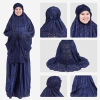 Gambar Mukena Wanita Mukena Sutra Punggung Kerancang Padang/Mukena Asli Bukit Tinggi Dewasa Lebaran - Merah dari arisstore8 undefined 4 Tokopedia