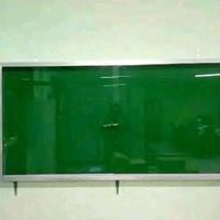 Gambar Mading kaca gantung / papan pengumuman tusuk pin jarum , ukuran 120x240 dari Cahaya Terang Whiteboard undefined 2 Tokopedia