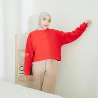 Gambar Zano Basics Sweater Crop Nash #Gratisongkir - Brante, 65 dari Arisata Malina undefined 2 Tokopedia