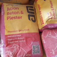 Gambar Semen Mortal  Am 86 Premium SkimCoat/ Acian 40kg dari Josua Waterproofing undefined 1 Tokopedia