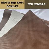 Gambar RJ Kulit Wirio Biji Kopi Cokelat Ukuran 46 x 90 cm Jok Motor Kualitas Premium SB TECH Supplier Utama dari Royal Jok International undefined 1 Tokopedia