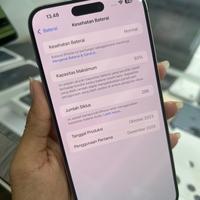 Gambar iPhone 15 Promax 256GB second resmi ibox dari ZANIA IPHONE PURWOKERTO undefined 3 Tokopedia