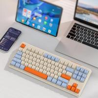 Gambar TB003 Ziyoulang M87 Silent Mechanical Touch Keyboard Russian Wireless Bluetooth Dual Mode Game Esports Office Computer Peripherals dari All To Zero undefined 2 Tokopedia
