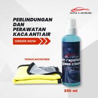 Gambar Triple X Autocare Glass Cleaner Pembersih Kaca Anti Embun Efek Daun Talas 250 ML - 250 ml dari Rivalidcell undefined 1 Tokopedia