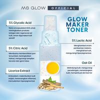 Gambar MSGlow Glowing Toner Original dari Mika SKINCARE Shop undefined 4 Tokopedia