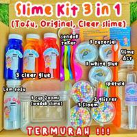 Gambar [Promo] Slime Kit 3 In 1 TERLENGKAP DAN TERMURAH II MAINAN ANAK II MAINAN LUCU II MAINAN KREATIV dari Rivalidcell undefined 1 Tokopedia