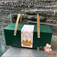Gambar Kotak Box Hijau KL 23911 Kue Kering Nastar Hadiah Lebaran Idul Fitri [Kitty Pacaging] dari Kitty Pacaging undefined 1 Tokopedia