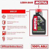 Gambar *MOTUL 510 2T (1L)* OLI SAMPING 4T / Oli Mesin Motor 2T - ORIGINAL dari Rivalidcell undefined 2 Tokopedia