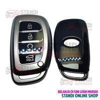 Gambar GRATIS Gantungan Kunci Cover Key Case Sarung Kunci Remote Smartkey Keyshirt Keyless TPU Hyundai Stargazer Creta Grey Gun Metal dari STandi Online Shop undefined 3 Tokopedia