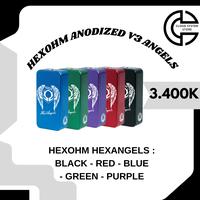 Gambar HEXOHM ANODIZED V3 ANGELS EDITION | HEX ANGELS BOX MOD AUTHENTIC BY CRAVING VAPOR (LIFE TIME WARANTY) - BLACK dari CLOUD SYSTEM STORE undefined 1 Tokopedia