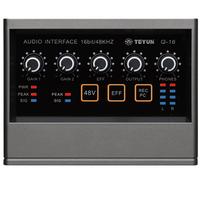Gambar Good TEYUN Q-16 Sound Mixer Audio Professional Card Channel Monitoring Electric Guitar Live Recording For Studio Interface Singing DJ dari Gees Thinker undefined 5 Tokopedia