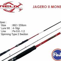 Gambar Best Seller Joran Cangkek Jagero Ii Monstero 862 Ul Relix Nusana Pe 0,6-1,2 dari Now & Woww undefined 3 Tokopedia