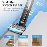 Gambar ZFB Simplus Wet & Dry Vacuum Cleaner Cordless 19000pa Alat Pel Lantai Otomatis 3in1 Vakum Basah Kering, Penyedot Debu, dan Alat Pel Lantai Otomatis 3-in-1, Pembersih Lantai Listrik Tanpa Kabel - 002 -19000Pa dari ZFB undefined 1 Tokopedia