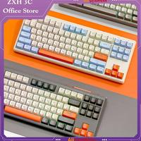 Gambar TB003 Ziyoulang M87 Silent Mechanical Touch Keyboard Russian Wireless Bluetooth Dual Mode Game Esports Office Computer Peripherals dari All To Zero undefined 1 Tokopedia