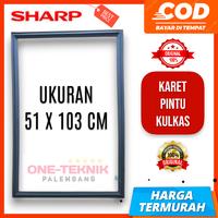 Gambar KARET MAGNET PINTU KULKAS SHARP ORIGINAL ALL VARIAN 51  CM - 4 dari One Teknik Palembang undefined 4 Tokopedia