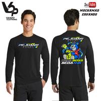 Gambar Vando Kaos Lebaran Tiba  Hari Raya Idul Fitri Lengan Panjang Cotton Combed 30s - Hitam, M dari Vando Style undefined 1 Tokopedia