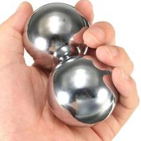Gambar (Devan) Isi 2Pcs Latihan Kesehatan Baoding Bola Cina Stainless Steel Pijat Stres Bantuan Relaksaa - 2PCS/Set dari Central Oasis undefined 3 Tokopedia