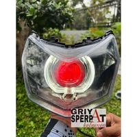 Gambar REFLEKTOR LAMPU DEPAN SUPRA X 125 FI INJEKSI BILED LED dari CV DargoJayaStore undefined 1 Tokopedia