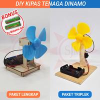 Gambar Paket Rangakaian Kipas Mini bertenaga Dinamo Praktek / Sains / DIY / Prakarya Sekolah - Paket Lengkap dari SumberJayaMandiri undefined 1 Tokopedia