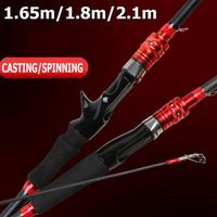 Gambar HAIYI FISHING Terlaris Murah Spinning/Casting Fishing Rod 1.65m/1.8m/2.1m Joran Pancing Suitable for Spinning Reel Bait Casting Reel Lure Rod Set Ultralight Ringan Bahan Serat Karbon Panjang Untuk Air Tawar / Laut Outdoor Fishing Pole Grosir - Blue Spinning, 1.65m dari TG TECH STORE undefined 1 Tokopedia