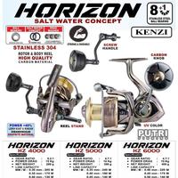 Gambar KENZI HORIZON SW BODY CARBON REEL with REEL STAND 4000 5000 6000 - 5000 dari GEODO STORE undefined 1 Tokopedia