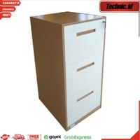 Gambar Lemari Arsip Metal Putih Krisbow Filing Cabinet File Cabinet 3 Drawer Brown Beige dari Technic ID undefined 1 Tokopedia