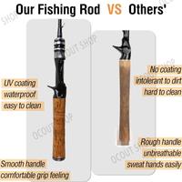 Gambar HAIYI FISHING Spinning Baitcasting Casting Fishing Rod Fishing Pole Joran simanalagi Pancing Bahan Ultra Ringan Panjang 1.68m/1.8m/1.98m pancingan casting 1 set Set Alat Mancing Profesional Lengkap Joran ogawa kapuas - Spinning, 1.65m dari TG TECH STORE undefined 4 Tokopedia
