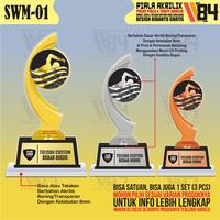 Gambar Piala Berenang, Trophy Berenang, Tropy Berenang, Tropi Berenang, Throphy Berenang, Thropy Berenang, Thropi Berenang, Swimming Tropy, Swimming Trophy, Piala Renang, Trophy Renang, Tropy Renang, Tropi Renang, Throphy Renang, Thropy Renang SWM-03 - SATUAN 20x10cm dari Piala Akrilik 84 undefined 4 Tokopedia