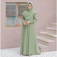 Gambar ANFREA - GAMIS SYARI ADA 14 WRNA PLUS JILBAB 2 LAYER UKURAN M L XL XXL XXXL 4XL SET KhIMAR MURAH BUSUI POLOS TERBARU JUMBO BERKUALITAS KEKINIAN BAJU REMAJA IBU IBU PESTA SERAGAM BIG SIZE TERLARIS LEBARAN FASHION MUSLIM KONDANGAN HAJI UMROH SYAR'I - MILLO, M dari ANFREA COLLECTIONS undefined 2 Tokopedia