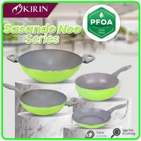 Gambar WAJAN ANTI LENGKET KIRIN/WOK PAN KIRIN SASANDO NEO - 32 CM - DEEP FRY 24 CM dari TOKO JAWA ELECTRIK undefined 1 Tokopedia