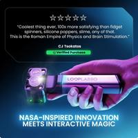 Gambar Loop Lasso PRO The Original Glow-in-The-Dark String Shooter Toy - Built-in UV Blacklight - Safe Fun Adult & Kids Rope Launcher Gift - Viral Fidget Toy Gadget dari Fidgetoys.id undefined 2 Tokopedia