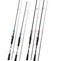 Gambar HAIYI FISHING Terlaris Murah Spinning/Casting Fishing Rod 1.65m/1.8m/2.1m Joran Pancing Suitable for Spinning Reel Bait Casting Reel Lure Rod Set Ultralight Ringan Bahan Serat Karbon Panjang Untuk Air Tawar / Laut Outdoor Fishing Pole Grosir - Blue Spinning, 1.65m dari TG TECH STORE undefined 2 Tokopedia