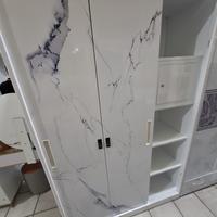 Gambar lemari plat besi 3 pintu sliding dari satria perkasa furniture undefined 3 Tokopedia