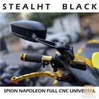 Gambar SPION NAPOLEON BATMAN FULL CNC SPION VARIASI NMAX PCX AEROX LEXY ADV VARIO 160 SCOOPY MIO BEAT DLL dari AnekBodyMotor undefined 5 Tokopedia
