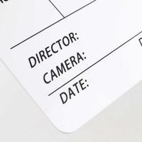 Gambar CLAPPER BOARD PAPAN TAKE FILM SUTRADARA PROFESIONAL Berkualitas - Hitam dari Cv Light_PRO undefined 5 Tokopedia