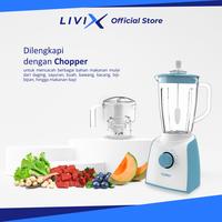 Gambar TURBO Blender Plastik All in One EHM8082 - Lavender dari LIVIX_NEW undefined 4 Tokopedia