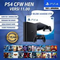 Gambar PS4 SLIM HEN 500GB/1TB VERSI 11.00 - Full Game Permanen Bebas Request Game - Garansi 1Tahun - SLIM 500GB, TANPA STICK dari GOOD GAME OFFICIAL undefined 1 Tokopedia