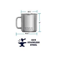 Gambar Yeti Rambler 10 Oz Mug Dapat Ditumpuk Baja Tahan Karat Terisolasi Vakum dengan Tutup Magslider Pir Berduri dari readysttoree undefined 2 Tokopedia