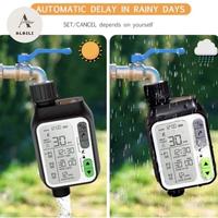 Gambar Automatic Water Timer Digital Irigasi Lectronic Sprinkler Hose Rain Sensor Watering Timers dari Albili undefined 2 Tokopedia