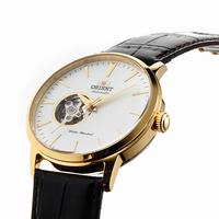 Gambar Jam Tangan ORIENT TAG02003W Mechanical Classic Contemporary Open Heart White Black Leather Strap Automatic Original Japan Watch dari Swing Fine Watches undefined 4 Tokopedia