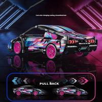 Gambar ZHBO Mainan Balok Edukasi Lego Lamborghini 1:18 Pullback Racing mobil Puzzle Mainan Anak Laki-laki - Porsche dari Rainboow Toys undefined 2 Tokopedia