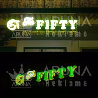 Gambar Huruf Timbul Akrilik Nyala Custom Tulisan & Logo - Custom dari ARUNA REKLAME_NEW undefined 5 Tokopedia